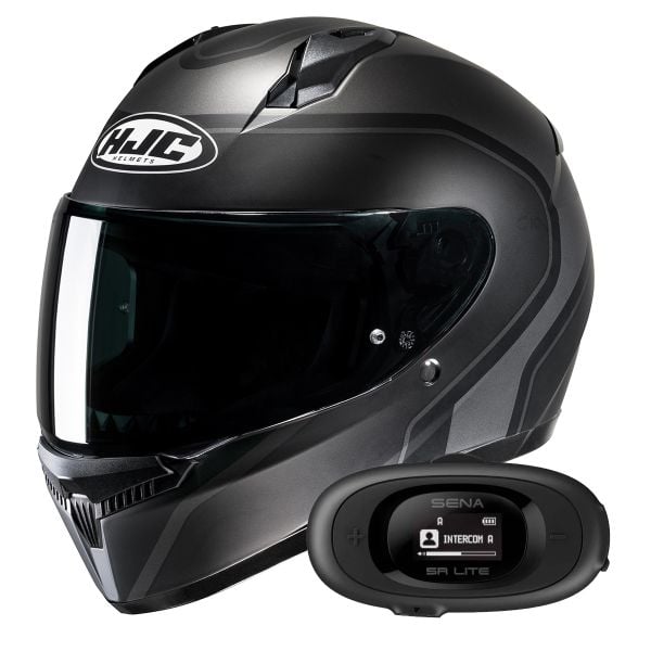 Casque Integral HJC C10 Elie MC5SF + Kit bluetooth 5R Lite Casque Integral HJC C10 Elie MC5SF + Kit bluetooth 5R Lite