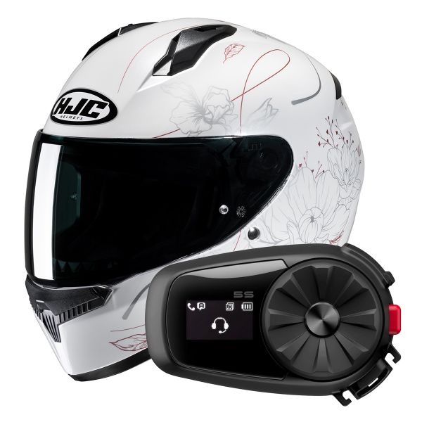 Casque Integral HJC C10 Epik MC8 + Kit Bluetooth 5S Casque Integral HJC C10 Epik MC8 + Kit Bluetooth 5S