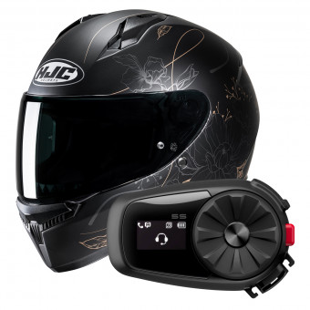 Casque Integral HJC C10 Epik MC9SF + Kit Bluetooth 5S