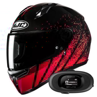 Casque Integral HJC C10 Haven MC1 + Kit bluetooth 5R Lite Solo
