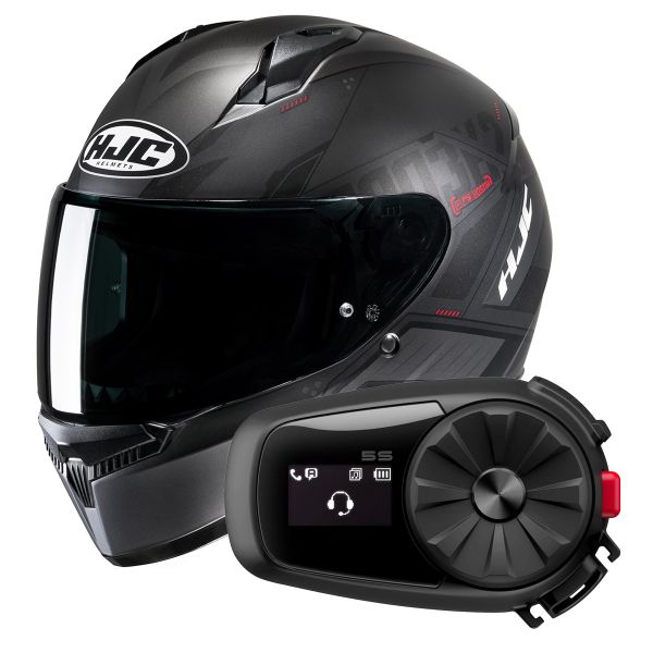 Casque Integral HJC C10 Inka MC1SF + Kit Bluetooth 5S