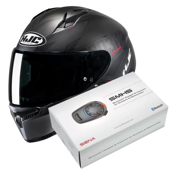 Casque Integral HJC C10 Inka MC1SF + Kit Bluetooth SMH5 Solo