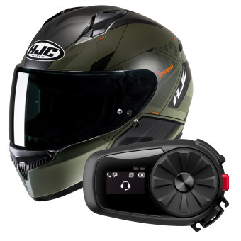 Casque Integral HJC C10 Inka MC7SF + Kit Bluetooth 5S