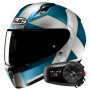 Casque Integral HJC C10 Tez MC2SF + Kit Bluetooth 5S Solo