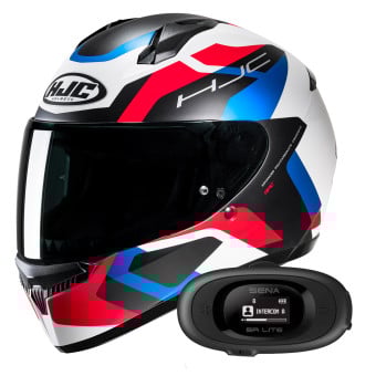 Casque Integral HJC C10 Tins MC21SF + Kit bluetooth 5R Lite Casque Integral HJC C10 Tins MC21SF + Kit bluetooth 5R Lite