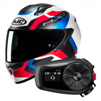 Casque Integral HJC C10 Tins MC21SF + Kit Bluetooth 5S Casque Integral HJC C10 Tins MC21SF + Kit Bluetooth 5S