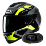 Casque Integral HJC C10 Tins MC3H + Kit bluetooth 5R Lite