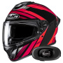 Casque Integral HJC C71 Faber MC1 + Kit bluetooth 5R Lite Solo