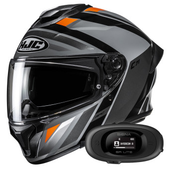 Casque Integral HJC C71 Faber MC4 + Kit bluetooth 5R Lite Solo