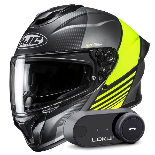 Casque Integral HJC C71 Morix MC3HSF + Kit Bluetooth Lokui K30 Casque Integral HJC C71 Morix MC3HSF + Kit Bluetooth Lokui K30