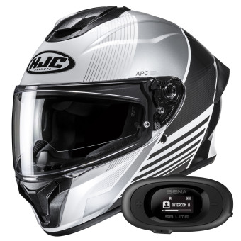 Casque Integral HJC C71 Morix MC5 + Kit bluetooth 5R Lite Solo