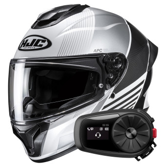 Casque Integral HJC C71 Morix MC5 + Kit Bluetooth 5S Solo
