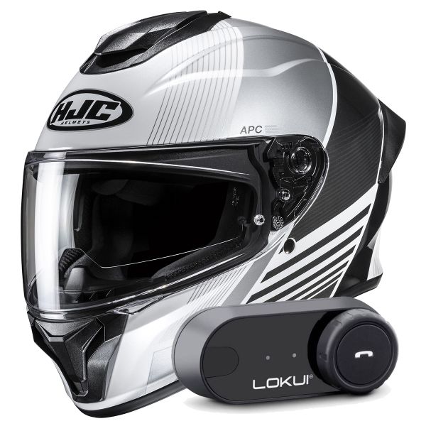 Casque Integral HJC C71 Morix MC5 + Kit Bluetooth Lokui K30 Casque Integral HJC C71 Morix MC5 + Kit Bluetooth Lokui K30
