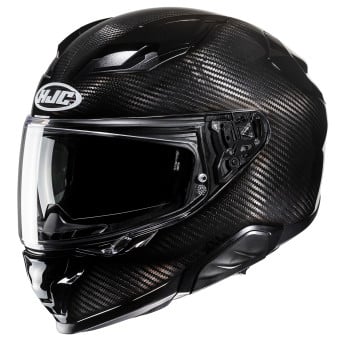 Casque Integral HJC F71 Carbon Black + Kit Bluetooth Smart 11B