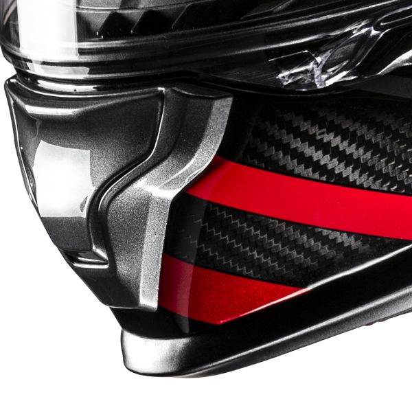 HJC F71 Carbon Nevio MC1 + Kit Bluetooth Smart 21B Flat Black