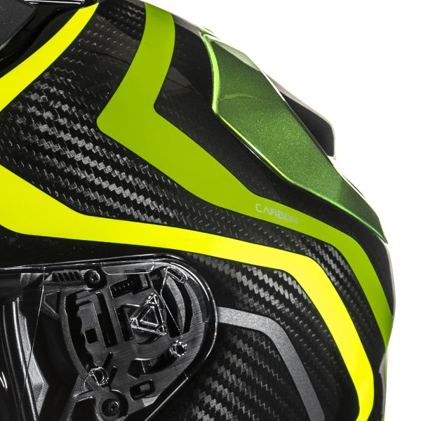 HJC F71 Carbon Nevio MC3H + Kit Bluetooth Smart 11B