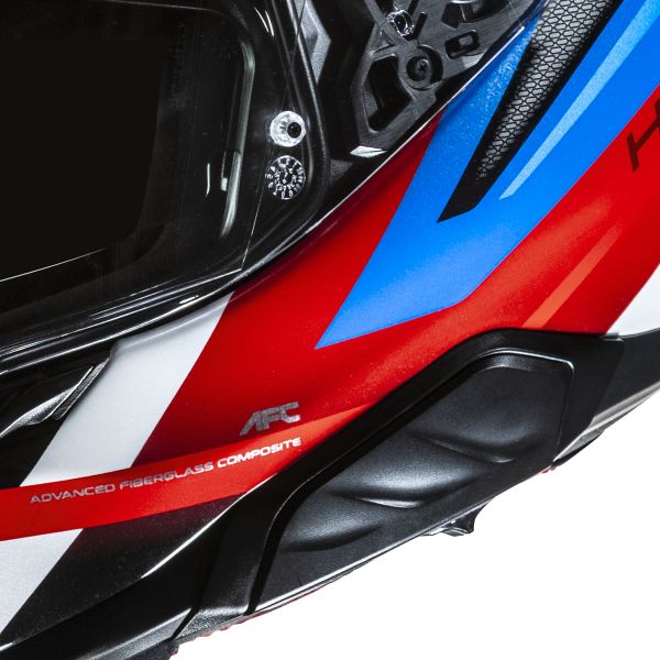 HJC F71 Fes MC21 + Kit Bluetooth Smart 11B