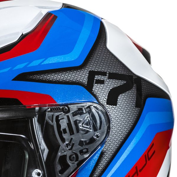 HJC F71 Fes MC21 + Kit Bluetooth Smart 11B