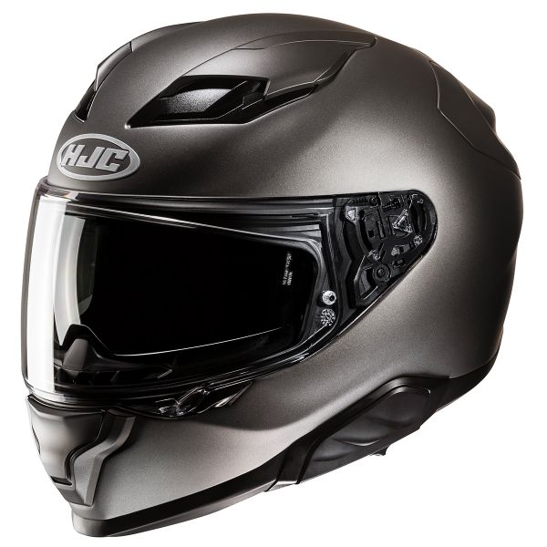 Casque Integral HJC F71 Semi Flat Titanium Casque Integral HJC F71 Semi Flat Titanium