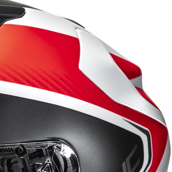 HJC F71 Tozz MC6HSF + Kit Bluetooth Smart 21B Flat Black