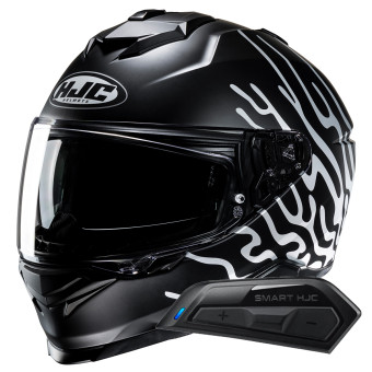 Casque Integral HJC i71 Celos MC5SF + Kit Bluetooth Smart 11B