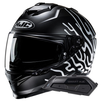 Casque Integral HJC i71 Celos MC5SF + Kit Bluetooth Smart 21B