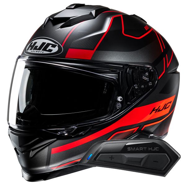 Casque Integral HJC i71 Iorix MC1SF + Kit Bluetooth Smart 11B Casque Integral HJC i71 Iorix MC1SF + Kit Bluetooth Smart 11B