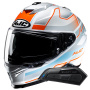 Casque Integral HJC i71 Iorix MC27 + Kit Bluetooth Smart 11B