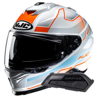 Casque Integral HJC i71 Iorix MC27 + Kit Bluetooth Smart 21B