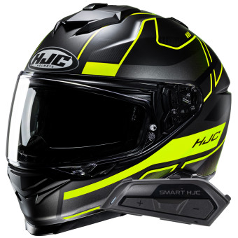 Casque Integral HJC i71 Iorix MC3HSF + Kit Bluetooth Smart 21B