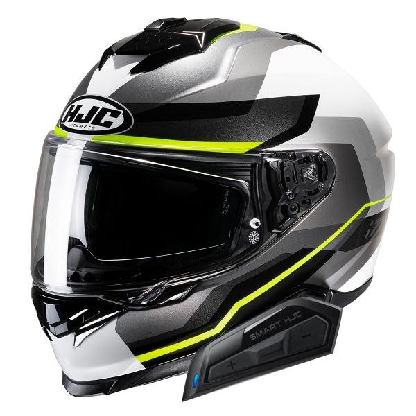 Casque Integral HJC i71 Nior MC3H + Kit Bluetooth Smart 21B Casque Integral HJC i71 Nior MC3H + Kit Bluetooth Smart 21B