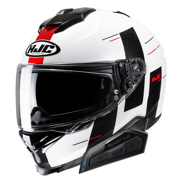 Casque Integral HJC i71 Peka MC1 + Kit Bluetooth Smart 21B