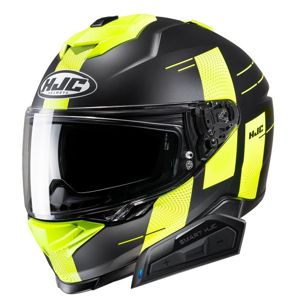 Casque Integral HJC i71 Peka MC3HSF + Kit Bluetooth Smart 21B Casque Integral HJC i71 Peka MC3HSF + Kit Bluetooth Smart 21B
