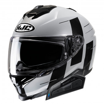 Casque Integral HJC i71 Peka MC5 + Kit Bluetooth Smart 21B