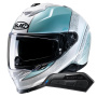 Casque Integral HJC i71 Sera MC2 + Kit Bluetooth Smart 11B