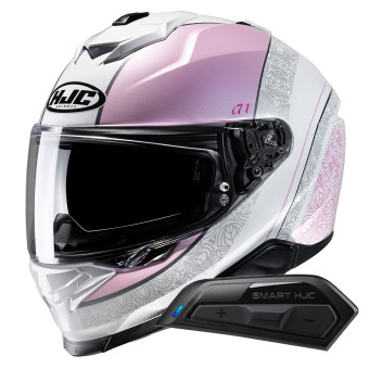 Casque Integral HJC i71 Sera MC8 + Kit Bluetooth Smart 11B