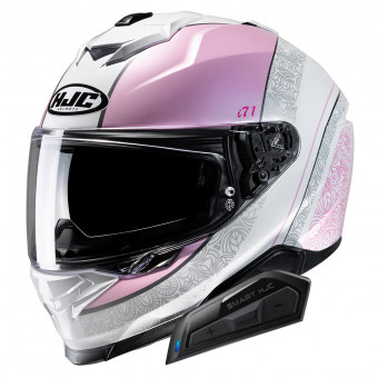 Casque Integral HJC i71 Sera MC8 + Kit Bluetooth Smart 21B