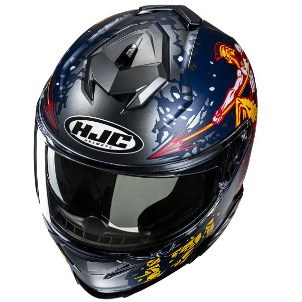 HJC i71 Taurus MC1SF + Kit Bluetooth Smart 21B