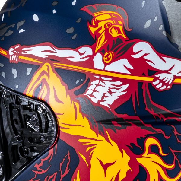 HJC i71 Taurus MC1SF + Kit Bluetooth Smart 21B