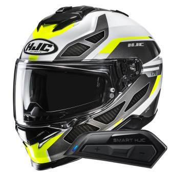 Casque Integral HJC i71 Zest MC3H + Kit Bluetooth Smart 11B