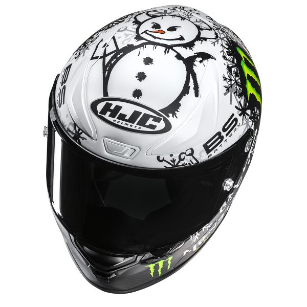 HJC RPHA 1 V2 Carbon Snow Diablo MC10SF