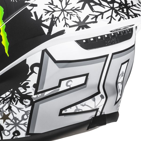 HJC RPHA 1 V2 Carbon Snow Diablo MC10SF