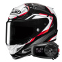 Casque Integral HJC RPHA 12 Brels MC1 + Kit Bluetooth 5S Solo