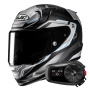 Casque Integral HJC RPHA 12 Brels MC5SF + Kit Bluetooth 5S Solo