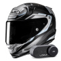 Casque Integral HJC RPHA 12 Brels MC5SF + Kit Bluetooth Lokui K30