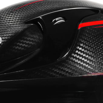 HJC RPHA 12 Carbon Keres MC1 + Kit Bluetooth Lokui K30