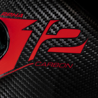 HJC RPHA 12 Carbon Keres MC1 + Kit Bluetooth Lokui K30