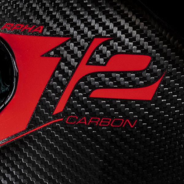 HJC RPHA 12 Carbon Keres MC1 + Kit Bluetooth 5S Solo