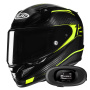 Casque Integral HJC RPHA 12 Carbon Keres MC3H + Kit bluetooth 5R Lite Solo