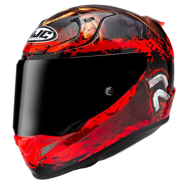 Casque Integral HJC RPHA 12 Diablo Blizzard MC1 Casque Integral HJC RPHA 12 Diablo Blizzard MC1